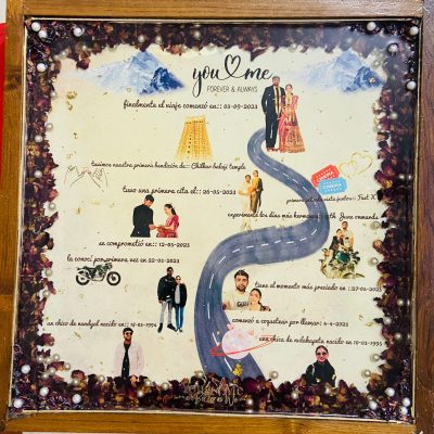 Love Journey (Shagwan Wooden LED box )