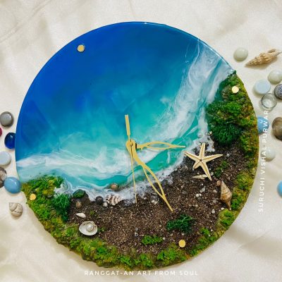 Ocean Wall clock