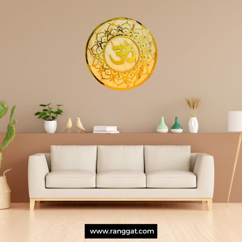 Marble texture Om mantra - Image 2