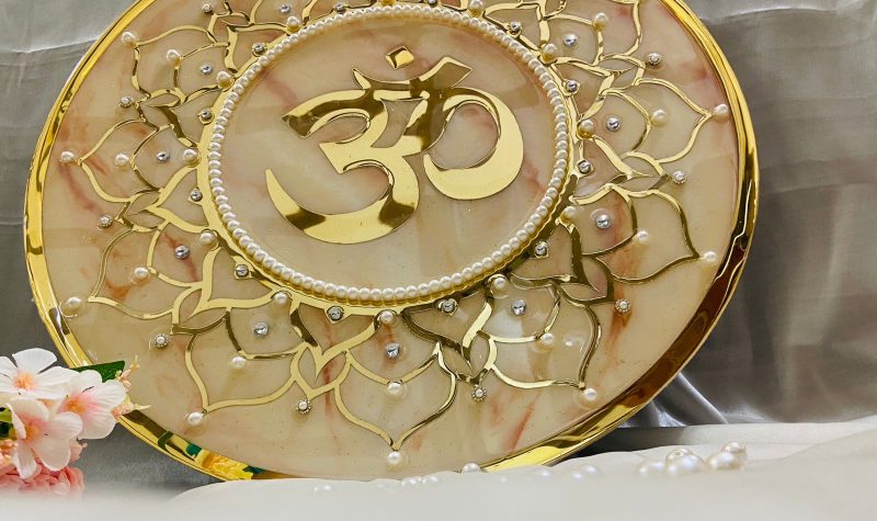 Marble texture Om mantra - Image 3