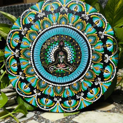 Lord Buddha with Mandala