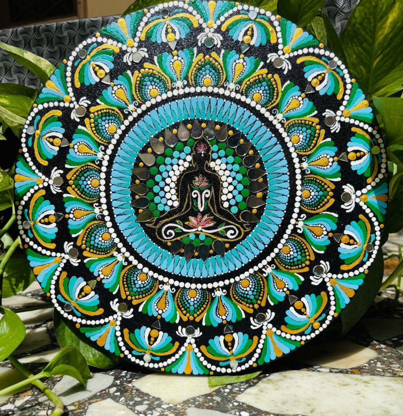 Lord Buddha with Mandala
