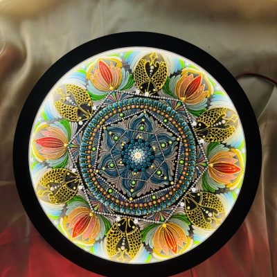 Marine Blossom Glow Mandala