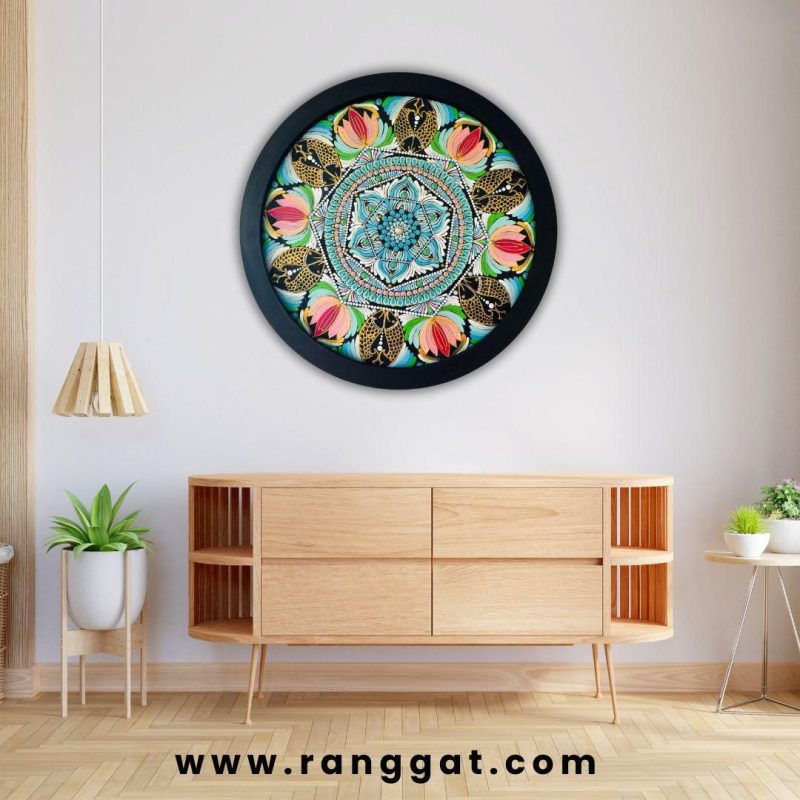 Marine Blossom Glow Mandala - Image 2
