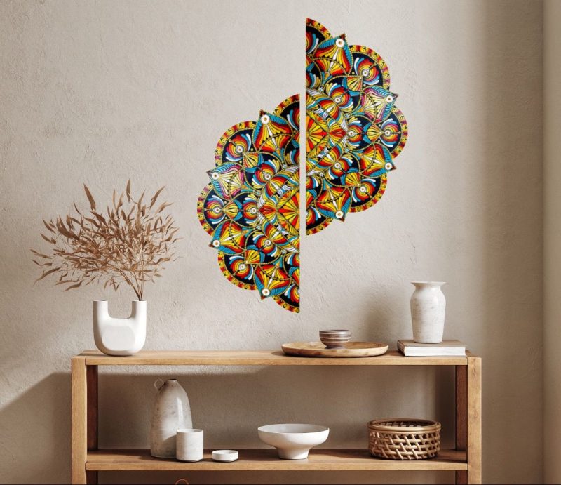 "Semi Dot Mandala ”~ set of 2