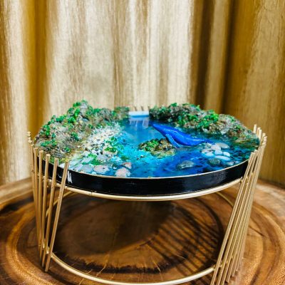 Mini Riverside Art in Tray Metal Stand
