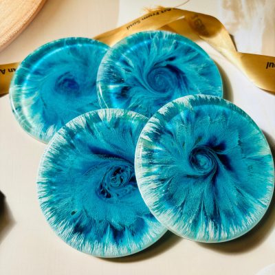 Coral Inspired Coaster