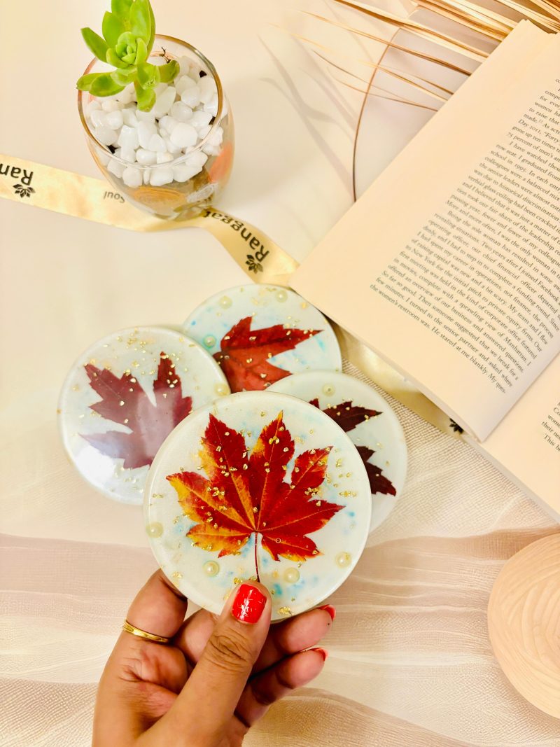 Maple Leaf Coasters