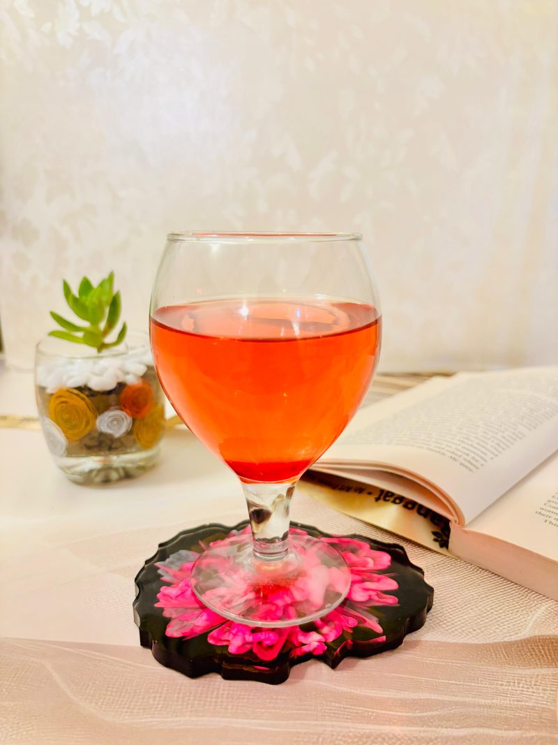 Floral Ink Coasters - Image 2