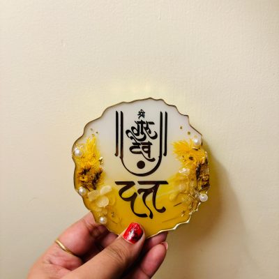 Datt Bhagwan Mantra | Yellow & White Hydrangeas Serenity