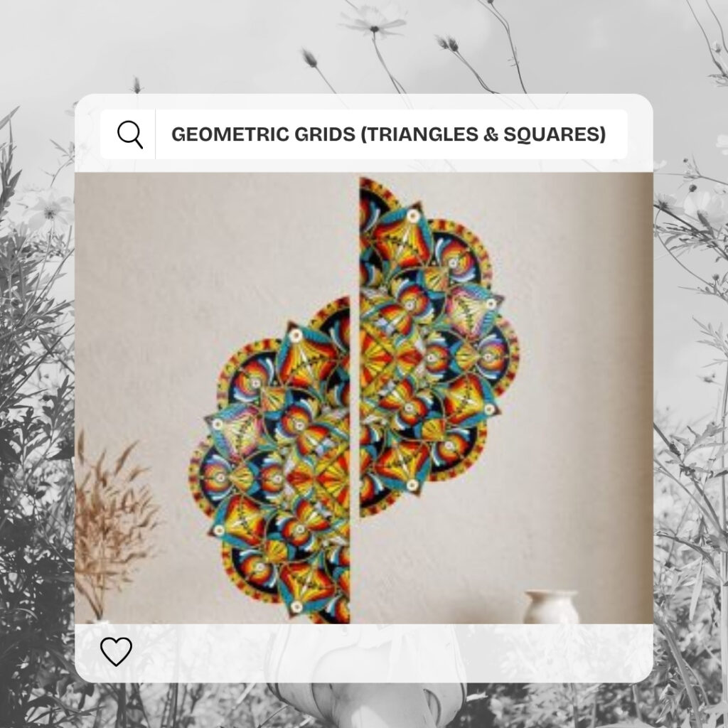 Geometric Grids (Triangles & Squares)