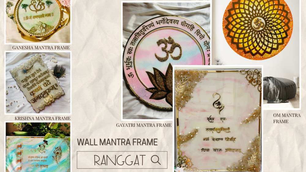 Wall Mantras Frames: Affirmations That Decorate and Uplift