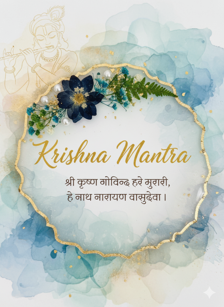Krishna Mantra | Benefits of Hanging Religious Paintings to Elevate Your Home Decor