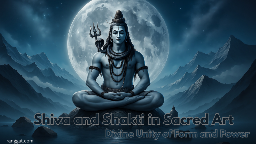 Shiva and Shakti in Sacred Art: Divine Unity of Form and Power