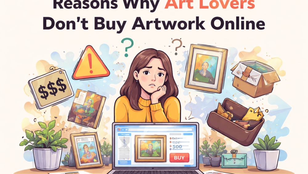Reasons Why Art Lovers Don’t Buy Artwork Online