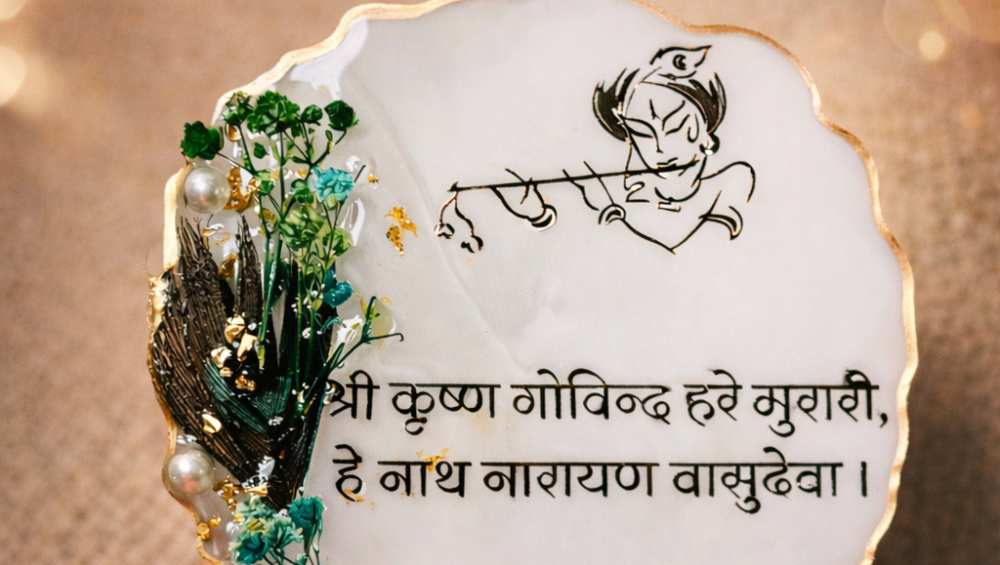 Krishna Mantra Decor: Spiritual Beauty for Modern Homes