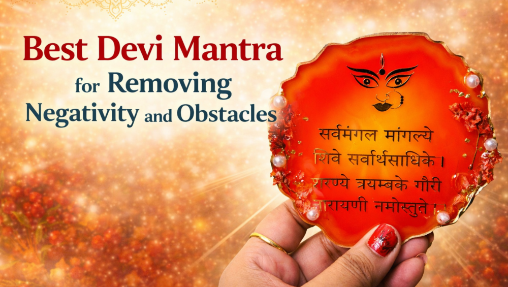 Best Devi Mantra for Removing Negativity and Obstacles