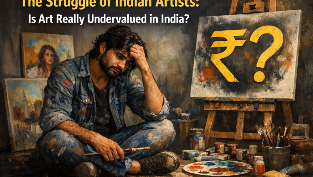 The Struggle of Indian Artists: Is Art Really Undervalued in India?