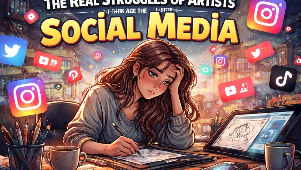 The Real Struggles of Artists in the Age of Social Media